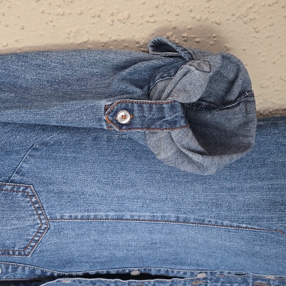 Diesel denim button-down shirt - Picture 9 of 11